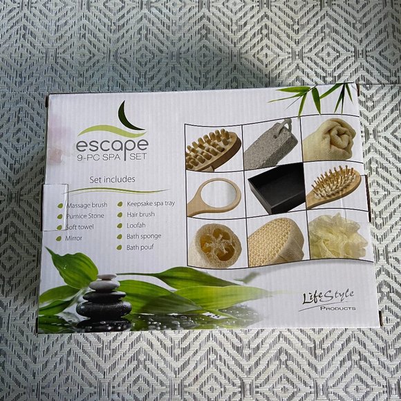 LifeStyle Products Escape 9pc Spa Set - Picture 2 of 2